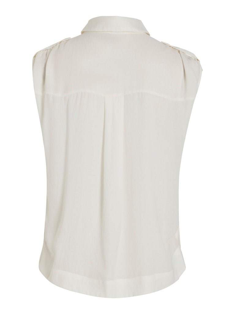 Tops - Vijamie Dropped Shoulder Short Shirt van Vila