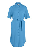 Bonnie Blue Jurken - Vikoola 2/4 Shirt Dress van Vila