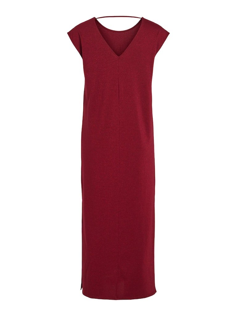 Viluxi Glitter S/S Ankle Dress- koop Jurken van Vila bij Tweemeisjes