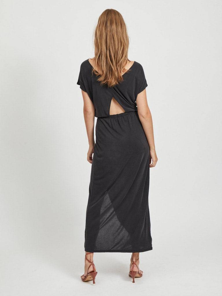 Vimodala S/S Ankle Dress Sustainable- koop Jurken van Vila bij Tweemeisjes