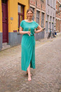 Vimodala S/S Ankle Dress Sustainable - koop Jurken van Vila bij Meisjes Brugge