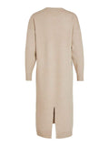 Violivie O - Neck L/S Knit Midi Dress - koop Jurken van Vila bij Meisjes Brugge