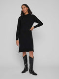 Jurken Viril Crew Neck L/S Midi Dress - Noos van Vila