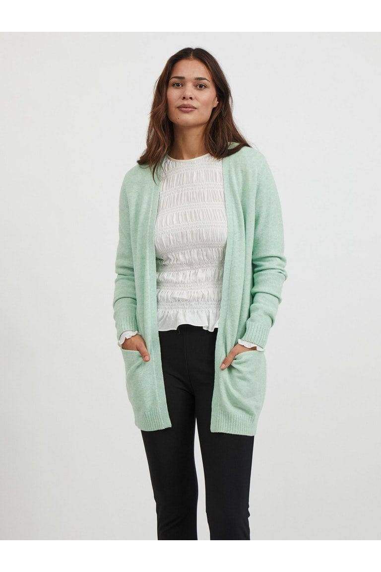 Viril Open L/S Knit Cardigan NOOS (verschillende kleuren) - koop Cardigans van Vila bij Meisjes Brugge