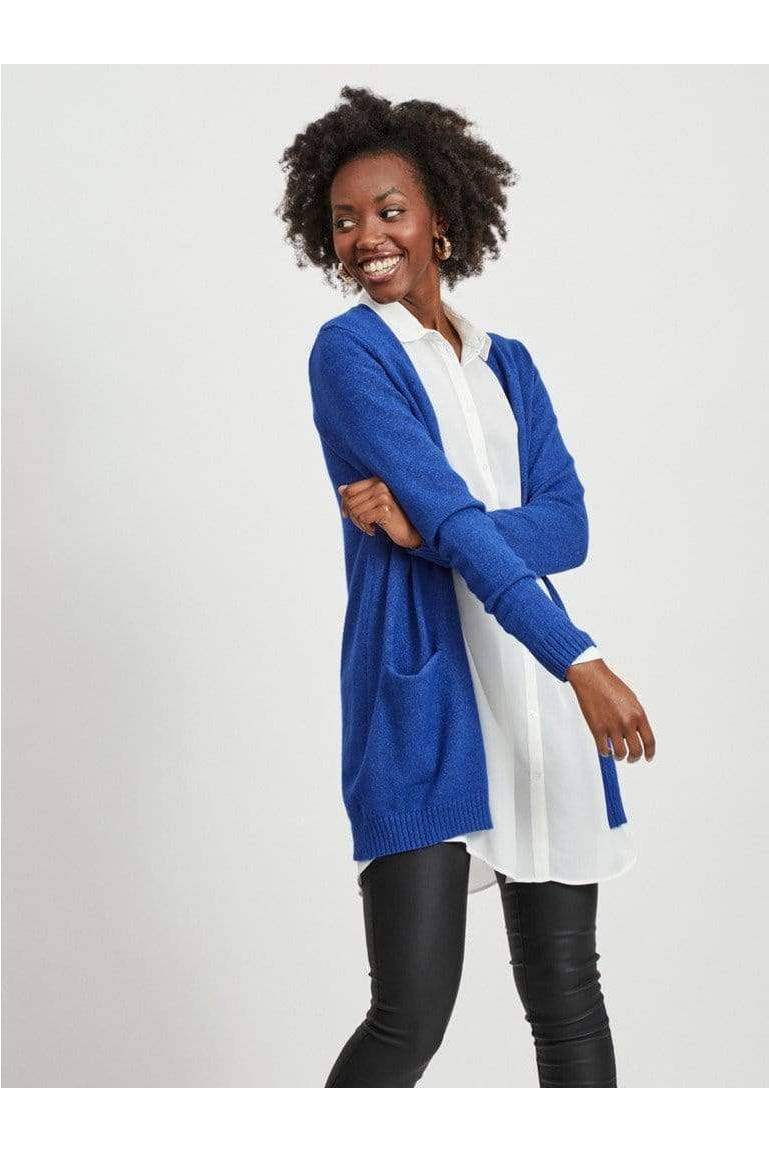 Viril Open L/S Knit Cardigan NOOS (verschillende kleuren) - koop Cardigans van Vila bij Meisjes Brugge