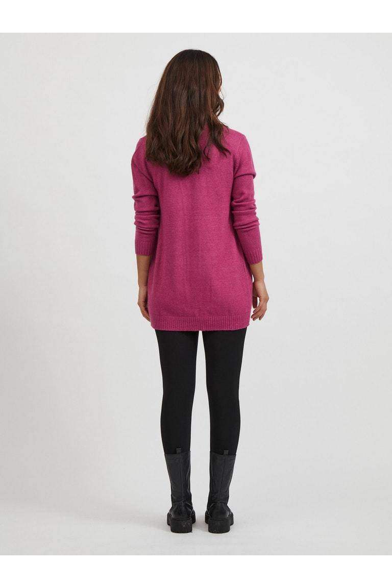 Viril Open L/S Knit Cardigan NOOS (verschillende kleuren) - koop Cardigans van Vila bij Meisjes Brugge