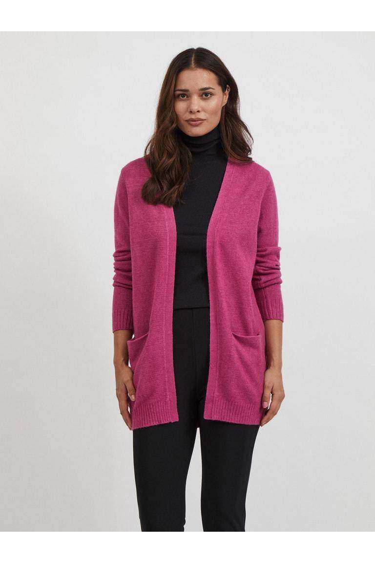 Viril Open L/S Knit Cardigan NOOS (verschillende kleuren) - koop Cardigans van Vila bij Meisjes Brugge
