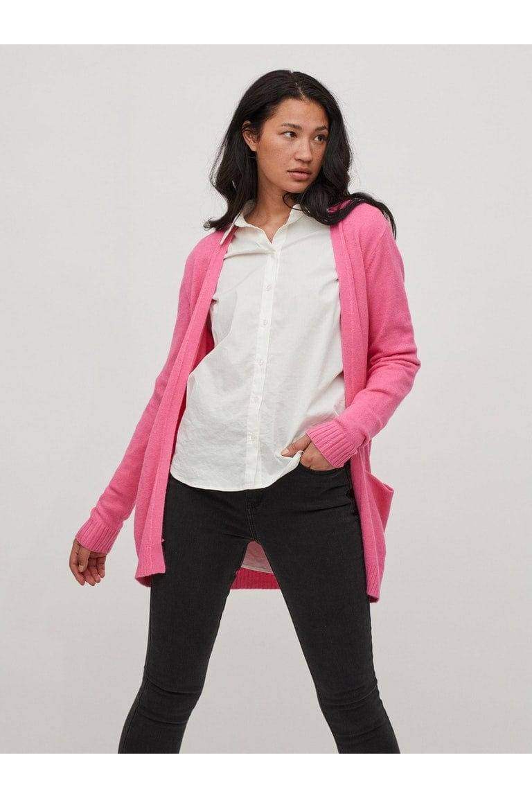 Viril Open L/S Knit Cardigan NOOS (verschillende kleuren) - koop Cardigans van Vila bij Meisjes Brugge