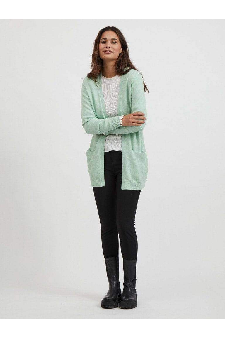 Viril Open L/S Knit Cardigan NOOS (verschillende kleuren) - koop Cardigans van Vila bij Meisjes Brugge