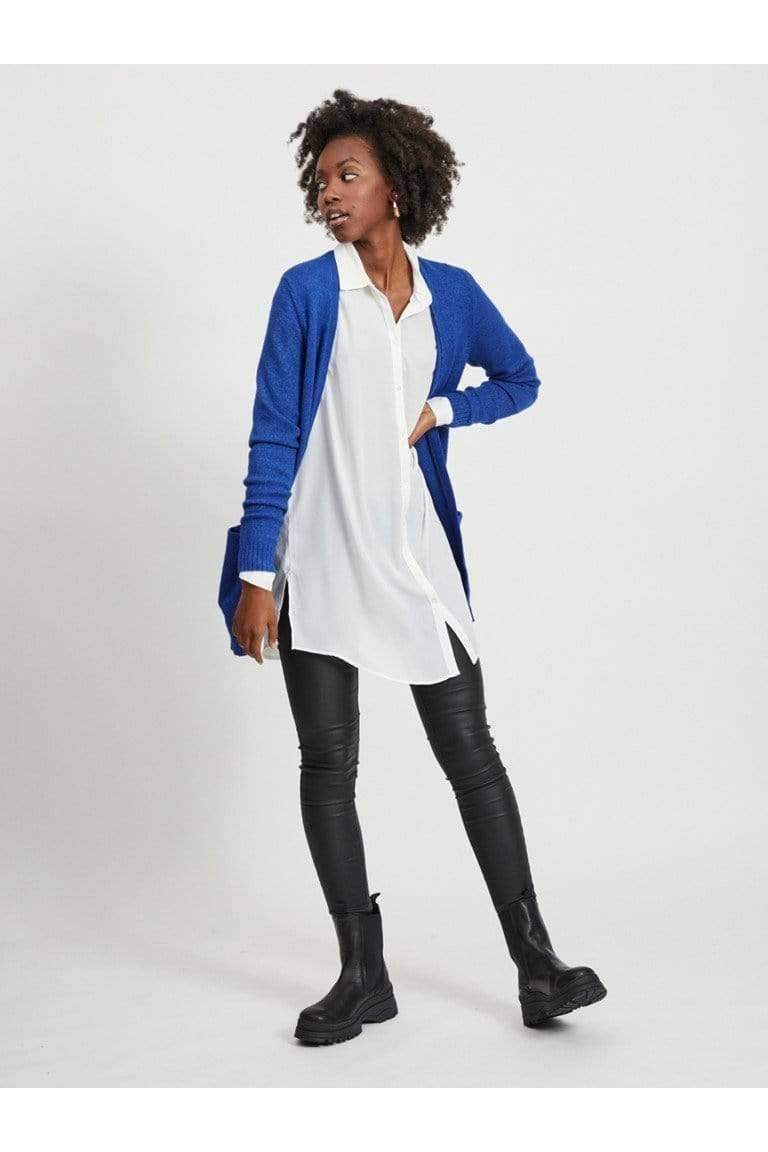 Viril Open L/S Knit Cardigan NOOS (verschillende kleuren) - koop Cardigans van Vila bij Meisjes Brugge