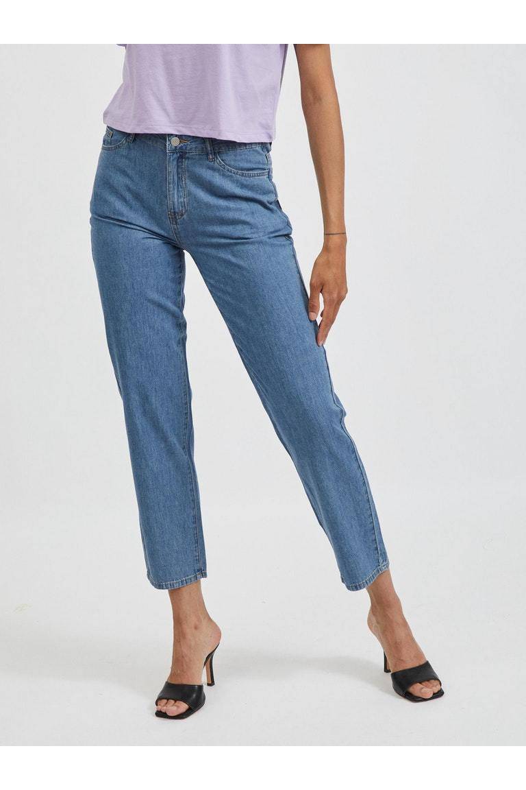 Vistray Clash Rw Straight Jeans- koop Jeans van Vila bij Tweemeisjes