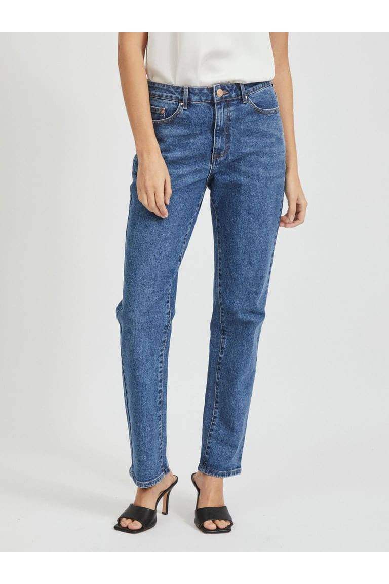 Vistray Dl Rw Straight Jeans Mbd Noos - koop Jeans van Vila bij Meisjes Brugge