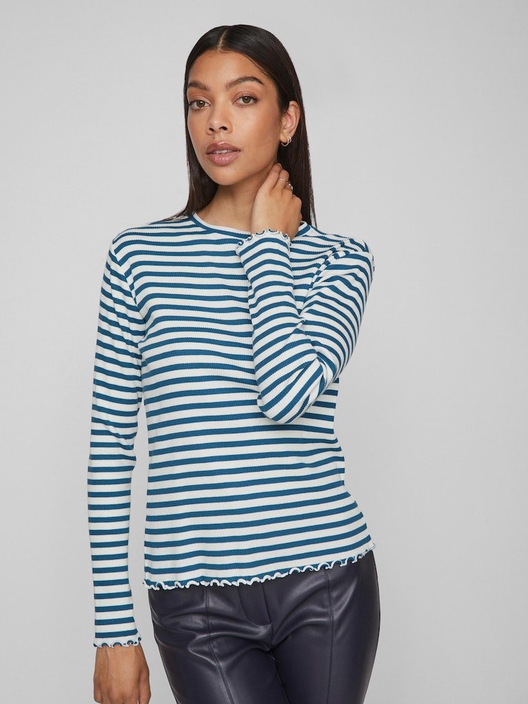 Tops - Vithessa O-Neck L/S Top Noos van Vila