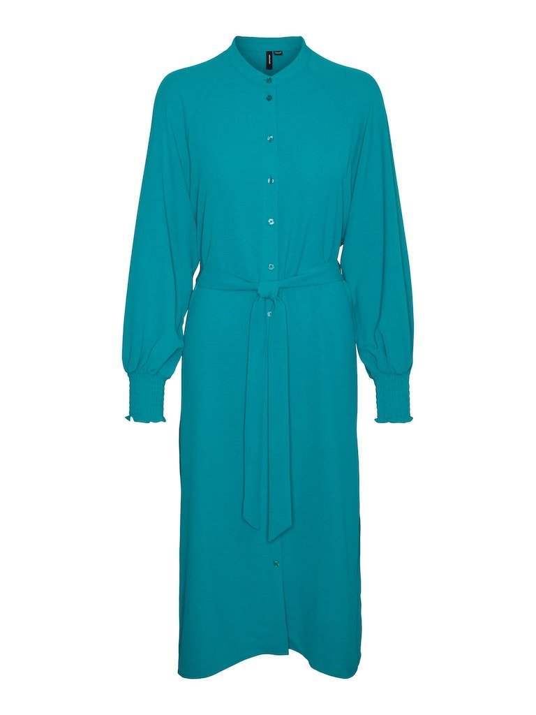 Vmcarla L/S Calf Shirt Dress van Vero moda – Jurken voor dames | Meisjes Brugge