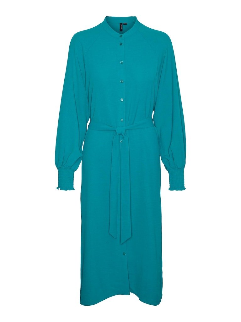 Vmcarla L/S Calf Shirt Dress- koop Jurken van Vero moda bij Tweemeisjes