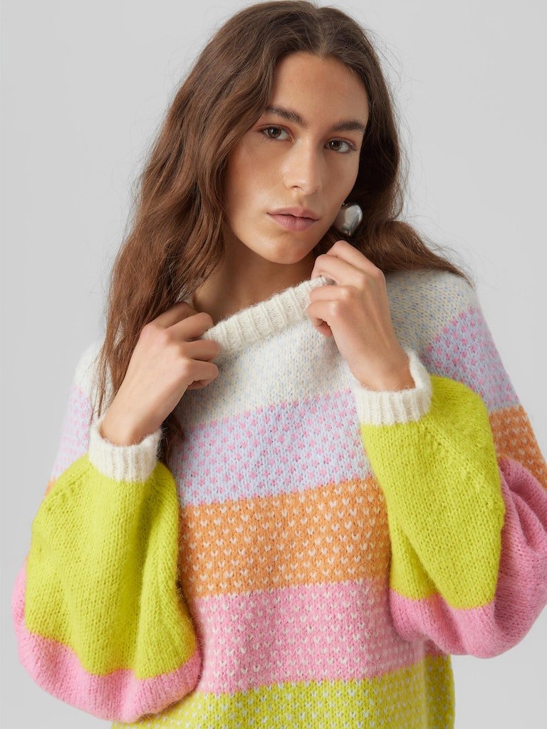 Vmcruz Ls O-Neck Pullover- koop Pulls van Vero moda bij Tweemeisjes