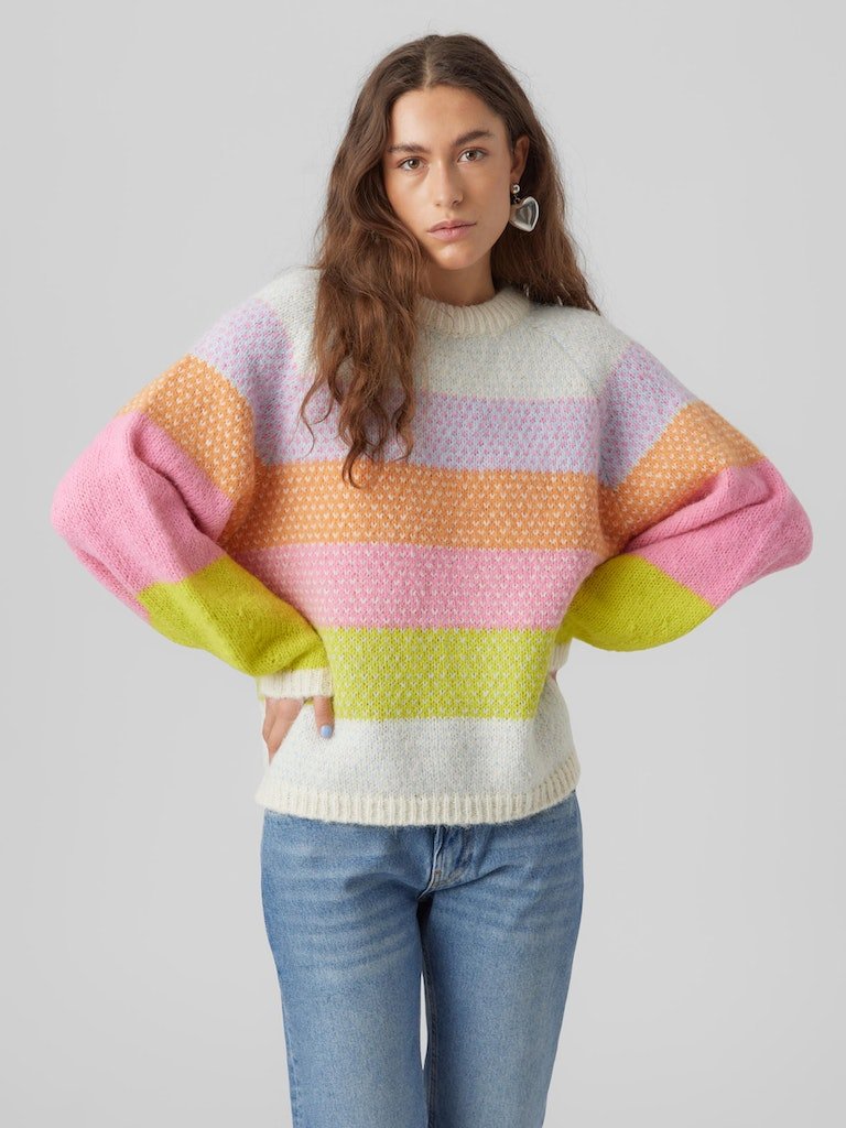 Vmcruz Ls O-Neck Pullover- koop Pulls van Vero moda bij Tweemeisjes