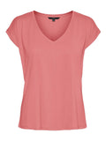 T-shirts - Vmfilli Ss V-Neck Tee Noos van Vero moda