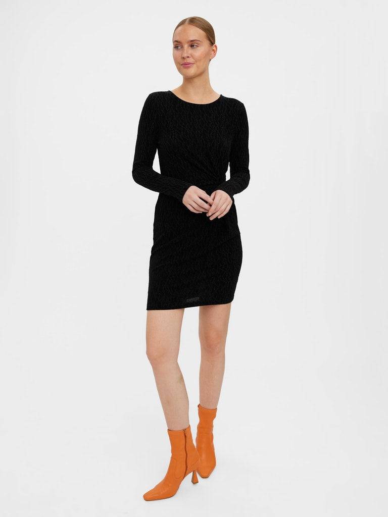 Vmkanz Ls Abk Knot Dress- koop Jurken van Vero moda bij Tweemeisjes