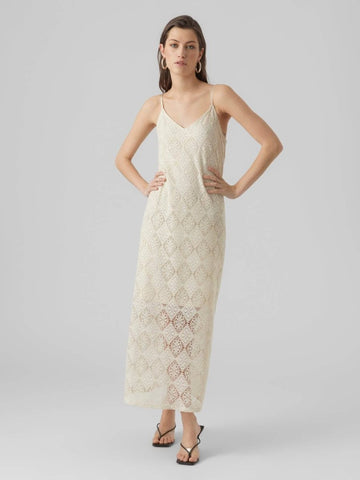 Vmmaya Singlet 7/8 Dress Jrs- koop Jurken van Vero moda bij Tweemeisjes