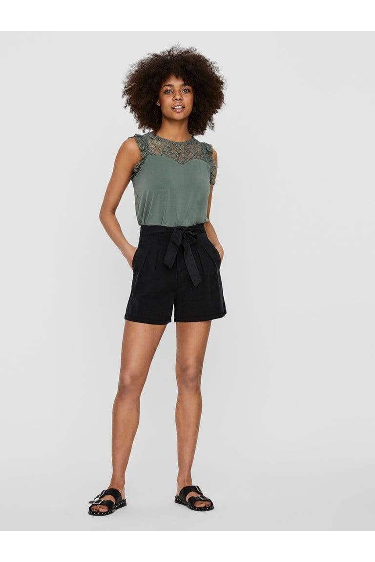 Black Shorts - Vmmia Hr Loose Summer Shorts lyocell (3 kleuren) van Vero moda