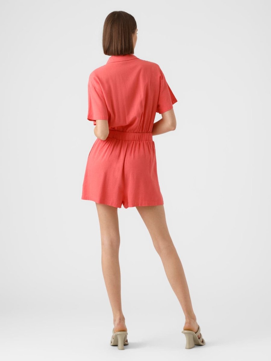 Vmmymilo Ss Playsuit- koop Jumpsuits van Vero moda bij Tweemeisjes