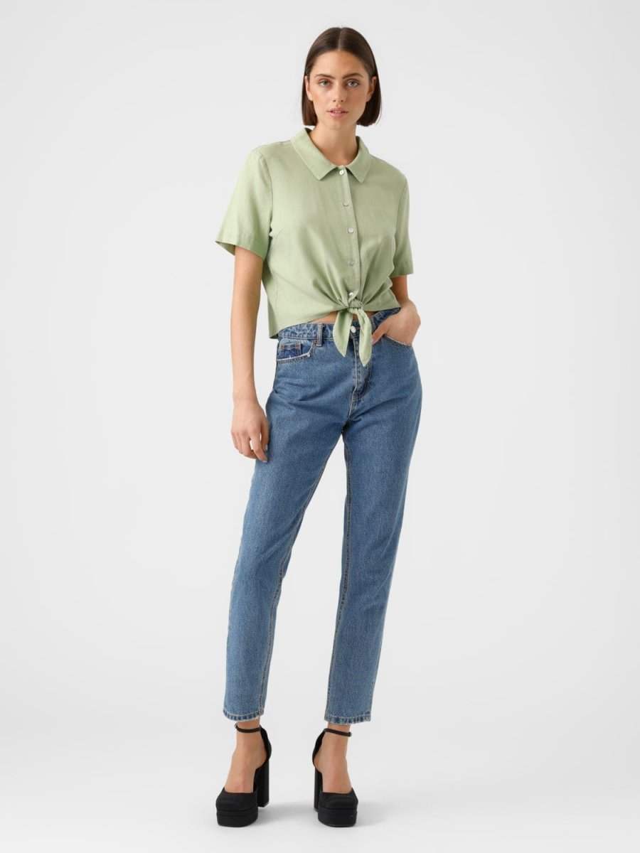 Tops - Vmmymilo Ss Shirt van Vero moda