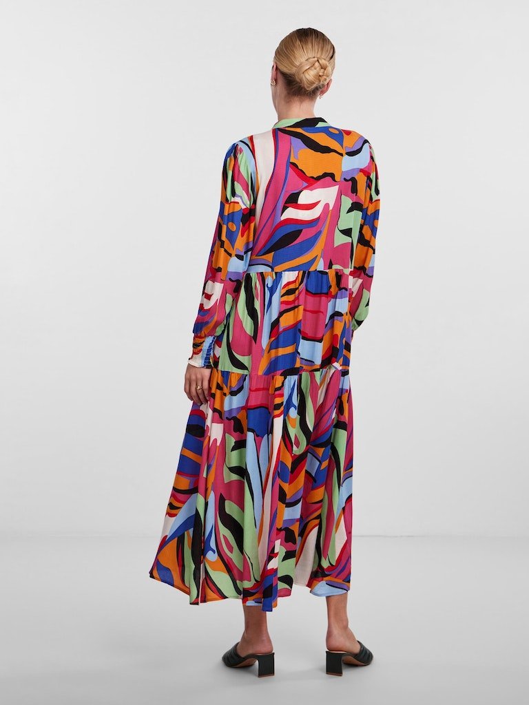Yasalira Ls Long Shirt Dress Noos- koop Jurken van Y.A.S bij Tweemeisjes