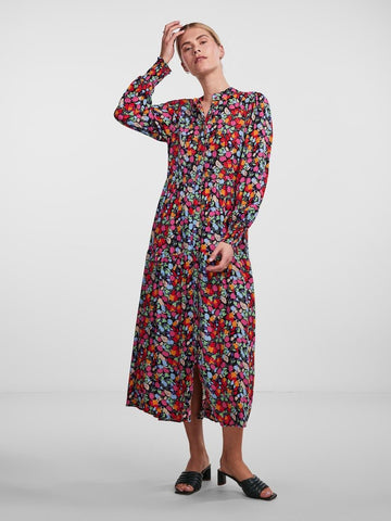 Yasalira Ls Long Shirt Dress Noos- koop Jurken van Y.A.S bij Tweemeisjes