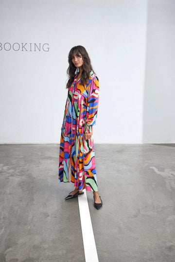 Jurken - Yasalira Ls Long Shirt Dress Noos van Y.A.S