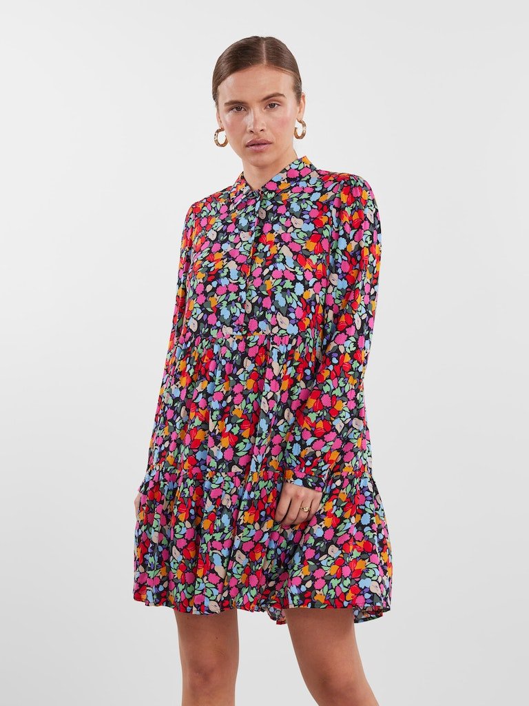 Yasalira Ls Shirt Dress Noos- koop Jurken van Y.A.S bij Tweemeisjes