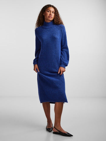 Yasbalis Ls Funnel Knit Dress Noos- koop Jurken van Y.A.S bij Tweemeisjes