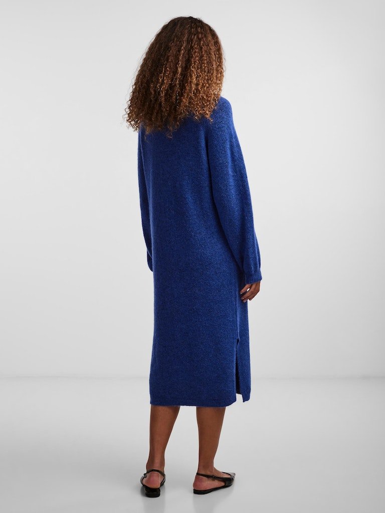 Yasbalis Ls Funnel Knit Dress Noos- koop Jurken van Y.A.S bij Tweemeisjes