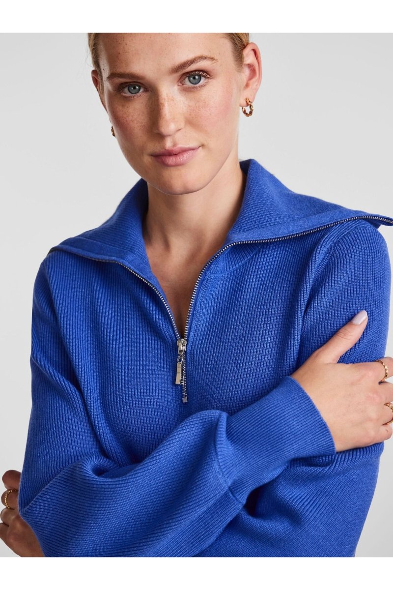 Yasdalma Ls Zip Knit Dress Noos- koop Jurken van Y.A.S bij Tweemeisjes
