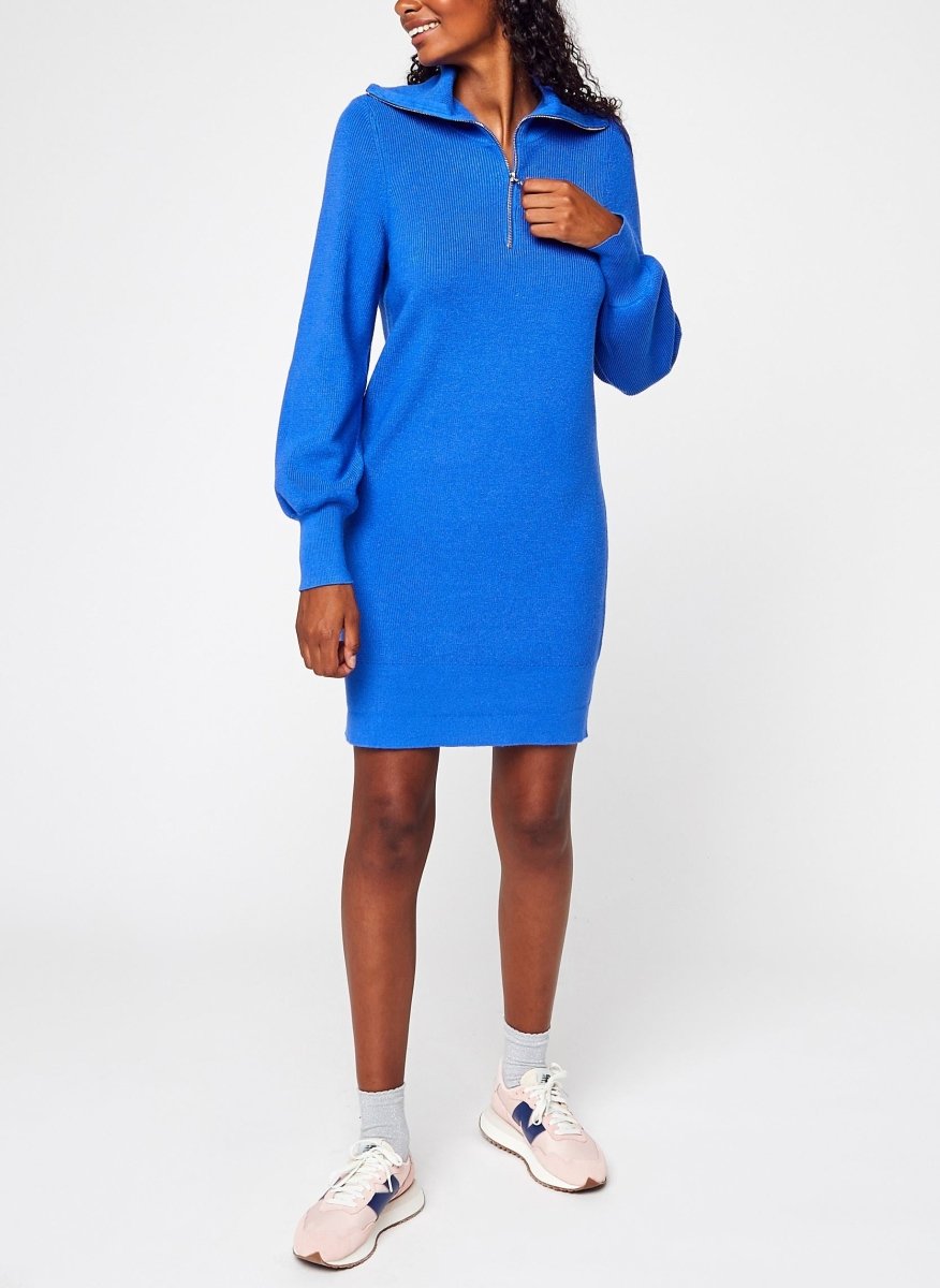 Yasdalma Ls Zip Knit Dress Noos- koop Jurken van Y.A.S bij Tweemeisjes