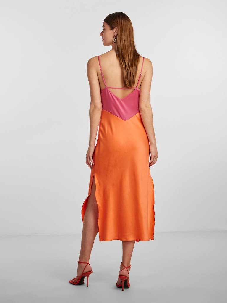 Yasdotteablock Midi Dress - Show- koop Jurken van Y.A.S bij Tweemeisjes