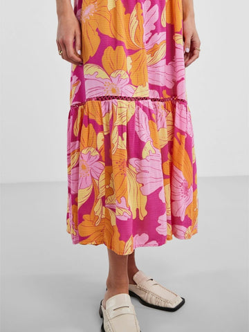 Yasfilippa Strap Long Dress- koop Jurken van Y.A.S bij Tweemeisjes
