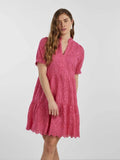 Fandango Pink Jurken - Yasholi Ss Dress Noos van Y.A.S