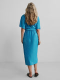 Yasotolinda Midi Dress- koop Jurken van Y.A.S bij Tweemeisjes
