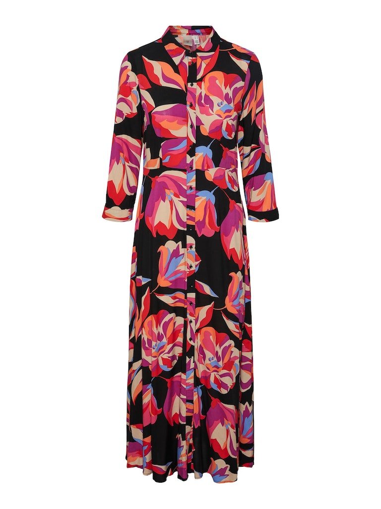 Yassavanna Long Shirt Dress Noos - AW23- koop Jurken van Y.A.S bij Tweemeisjes
