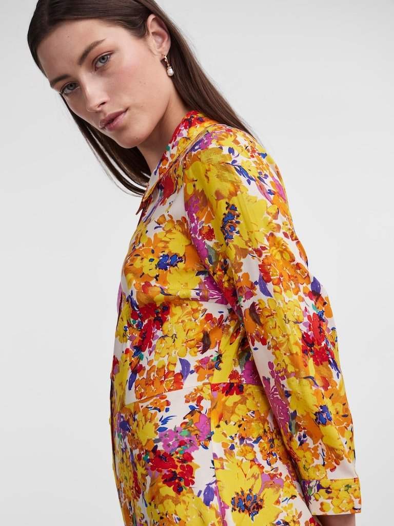 Yassavanna Long Shirt Dress Noos - koop Jurken van Y.A.S bij Meisjes Brugge