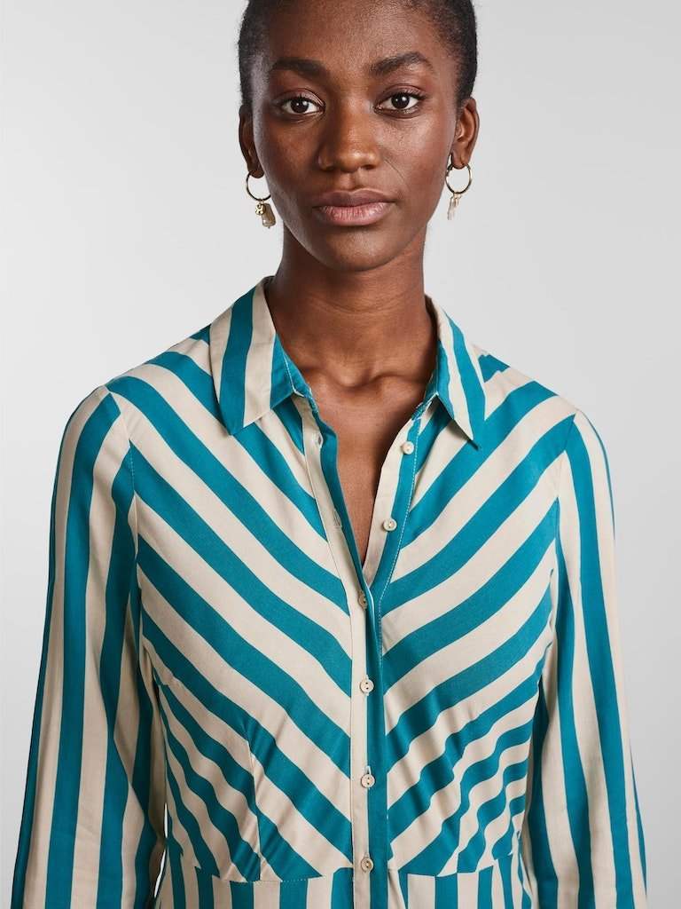 Yassavanna Long Shirt Dress Noos - koop Jurken van Y.A.S bij Meisjes Brugge