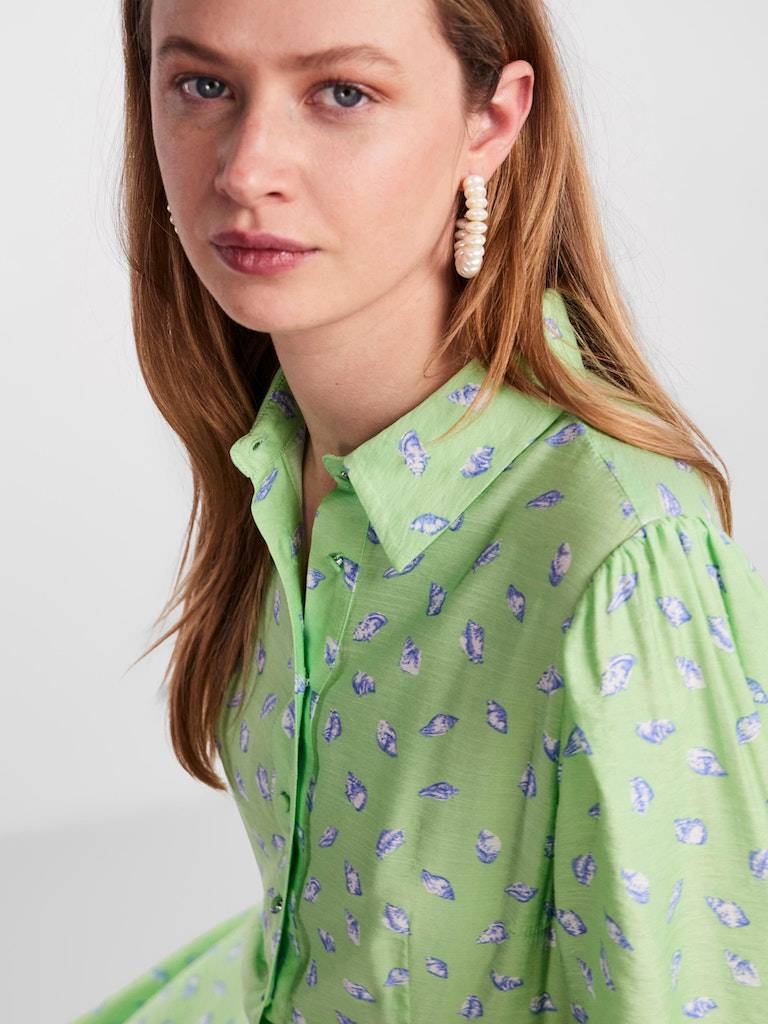 Yasstelli 2/4 Midi Shirt Dress- koop Jurken van Y.A.S bij Tweemeisjes