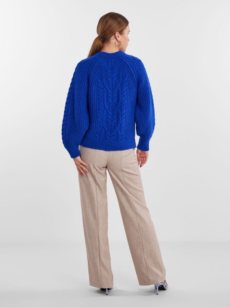 Yassulla Ls Knit Pullover- koop Pulls van Y.A.S bij Tweemeisjes