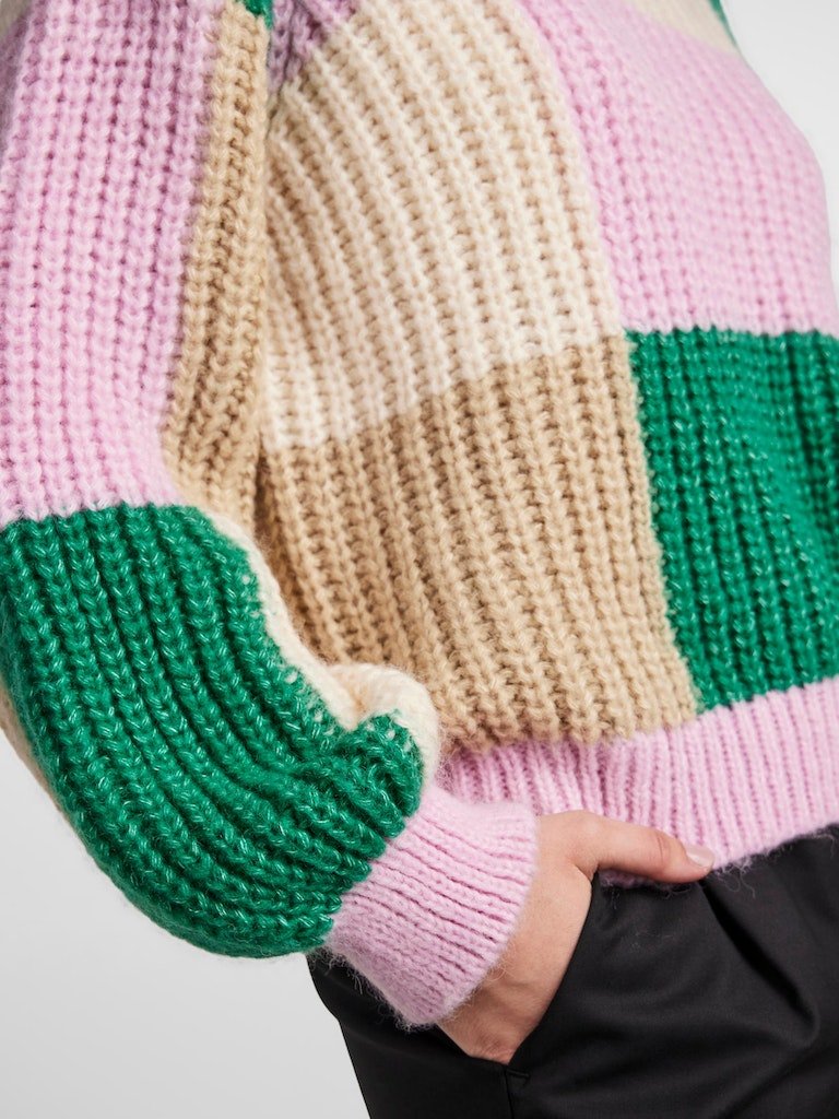 Yastetri Ls Knit Pullover- koop Pulls van Y.A.S bij Tweemeisjes