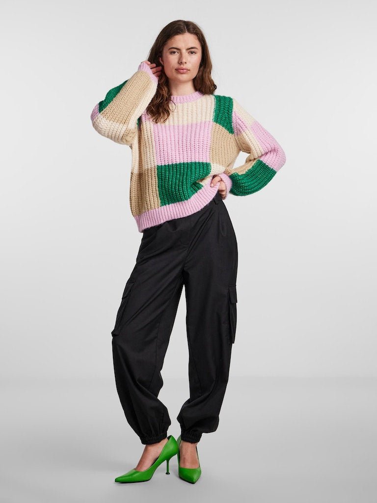 Yastetri Ls Knit Pullover- koop Pulls van Y.A.S bij Tweemeisjes